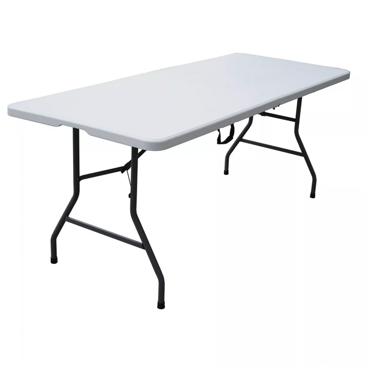 6' Folding Banquet Table Off-White