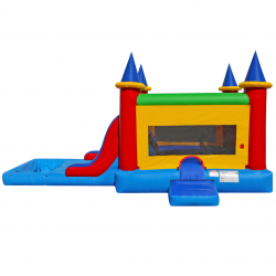 29 1699307884 Dual Lane Slide and Castle Bounce House Combo Dry