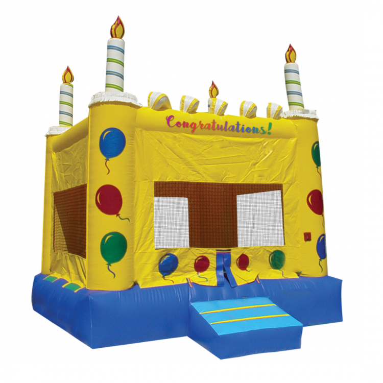 Birthday Cake Bounce House