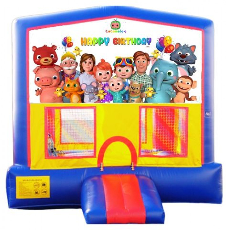 Coco Melon Theme Classic Bounce House