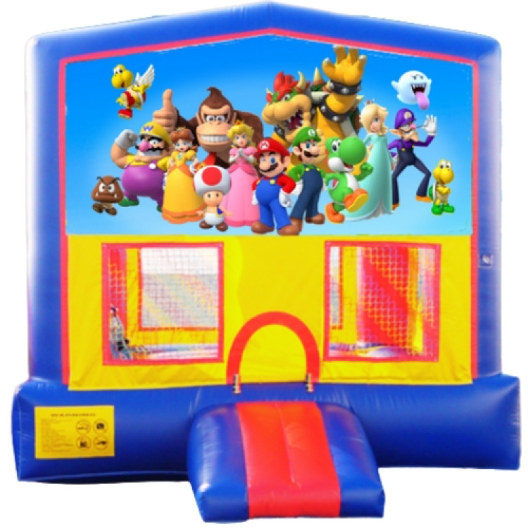 Super Mario Theme Classic Bounce House